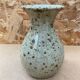 Old vase migeon la borne speckled beige stoneware vintage
