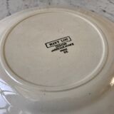 Round dish Digoin Sarreguemines model "Mary-Lou" 30s