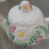 Antique slip teapot
