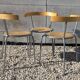 Lot trois chaises vintage Korpo  Lars Norinder ikea