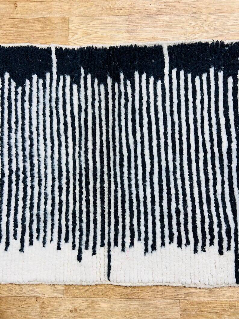 Handmade Moroccan hallway rug 350cm x 70cm