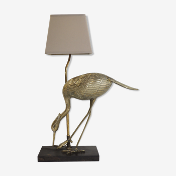 Ibis model table lamp /brass/vintage /1970