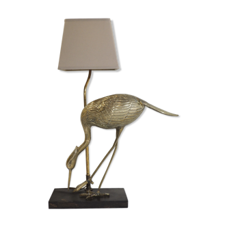 Ibis model table lamp /brass/vintage /1970