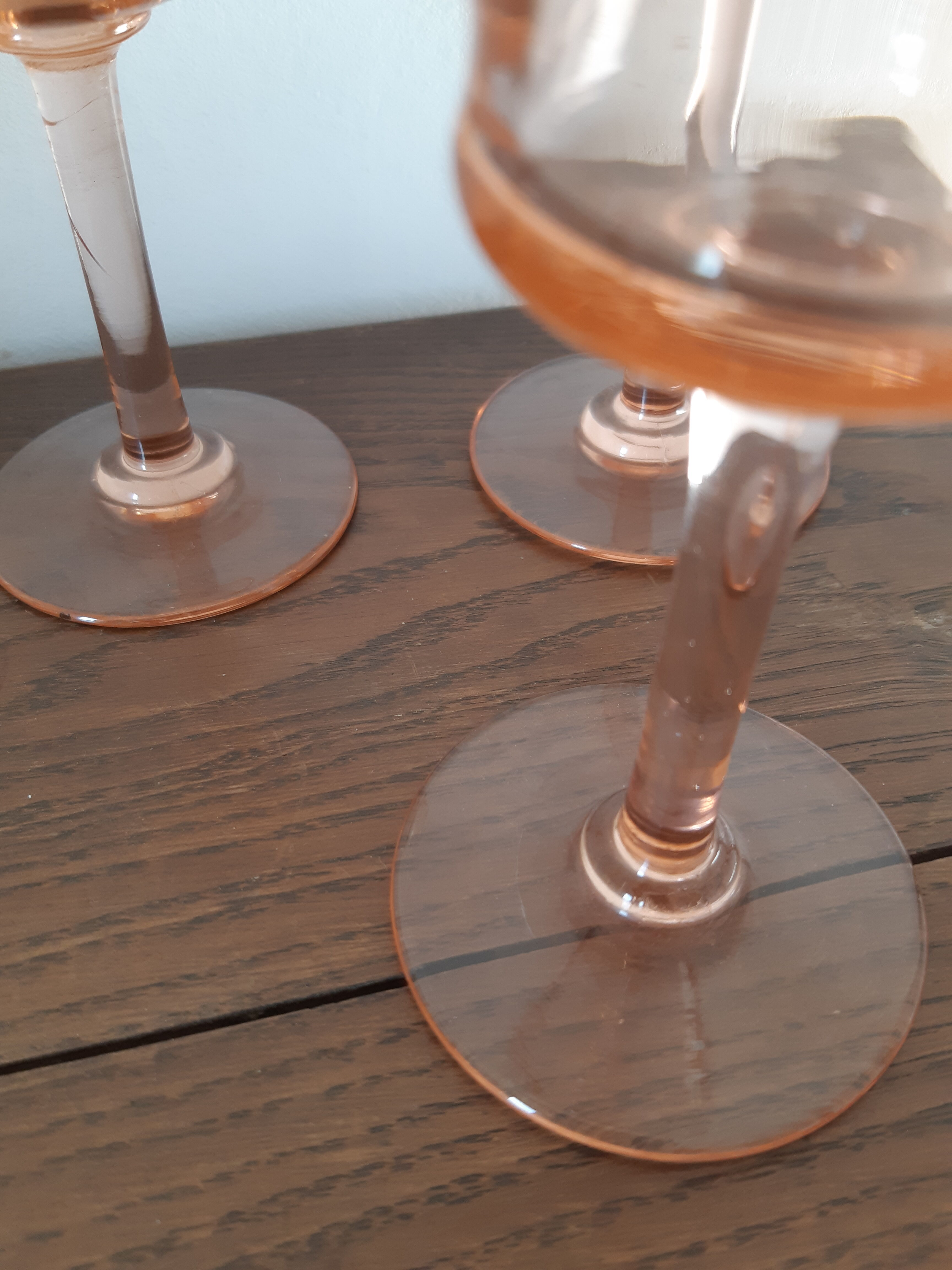 Vintage liquor glass