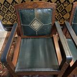 Suite of 4 Syrian style armchairs