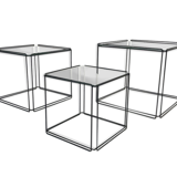 Max Sauze design tables edited by Isocèle set of 3