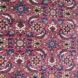Tapis vintage Transylvanie style persan fait main 131x220 cm