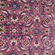 Beautiful vintage Transylvania handmade Persian style carpet 131x220 cm