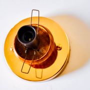Pear-shaped “cocoon” wall lamp, Italy, 1960