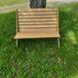 Vintage folding bench
