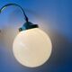 Lot 2 vintage opaline wall lamps