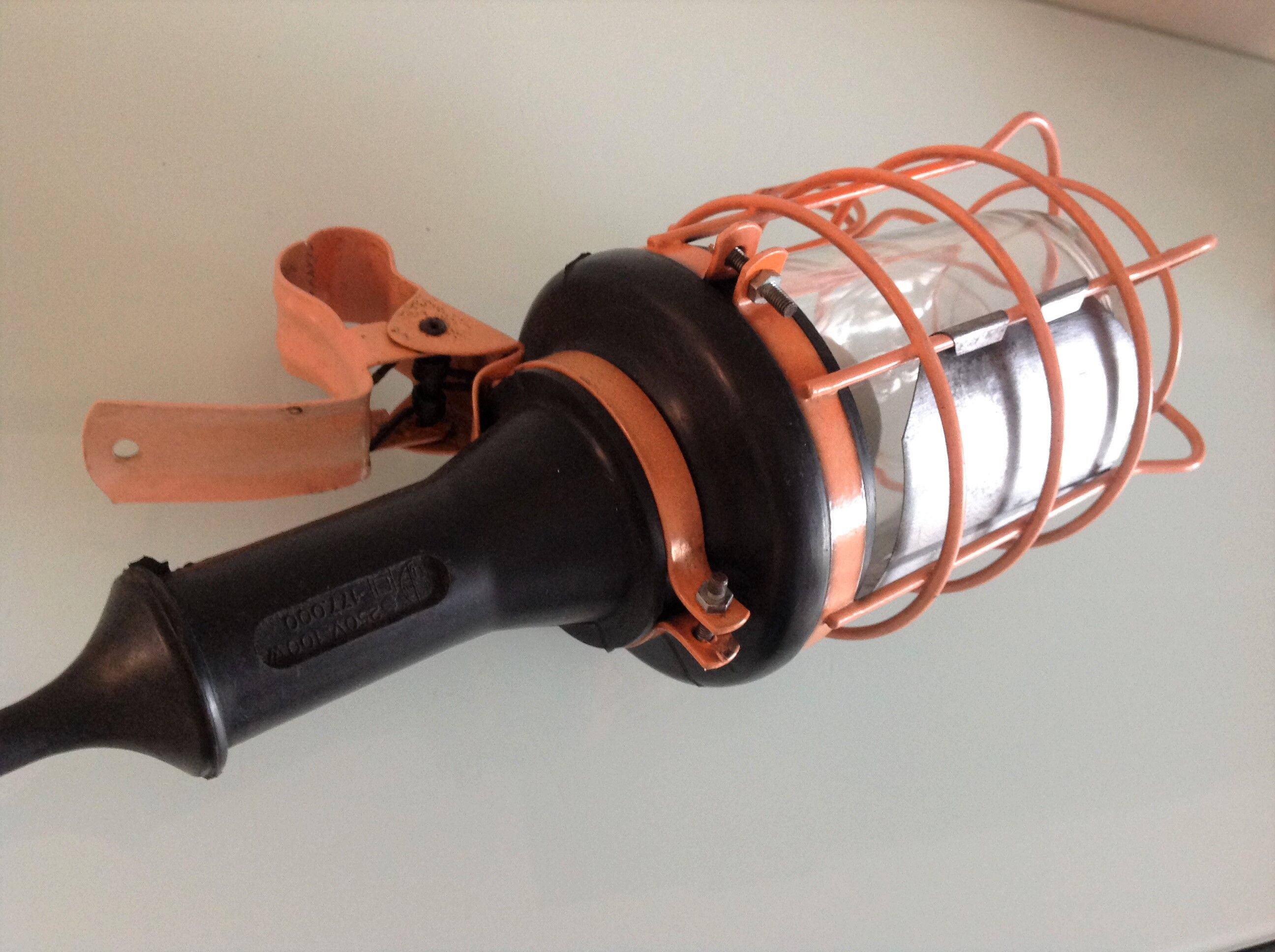 Orange Atrow Workshop Walkman with Duralex Industrial Style Glass