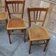 4 vintage bistro chairs