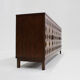 Vintage Spanish brutalist sideboard credenza