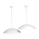 Two Large Pendant Lamps Claus Bonderup and Torsten Thorup 1975 Denmark
