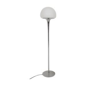 lampadaire en verre opalin