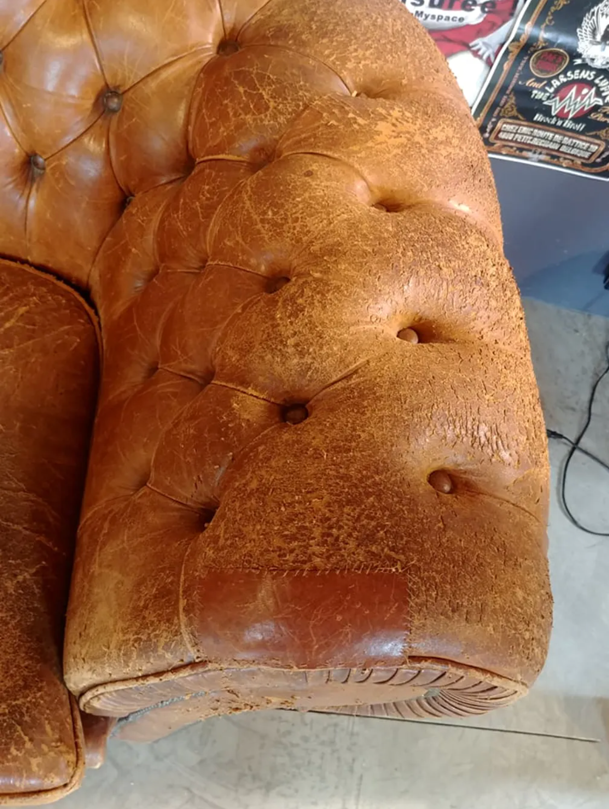 3-seater Chesterfield Sofa