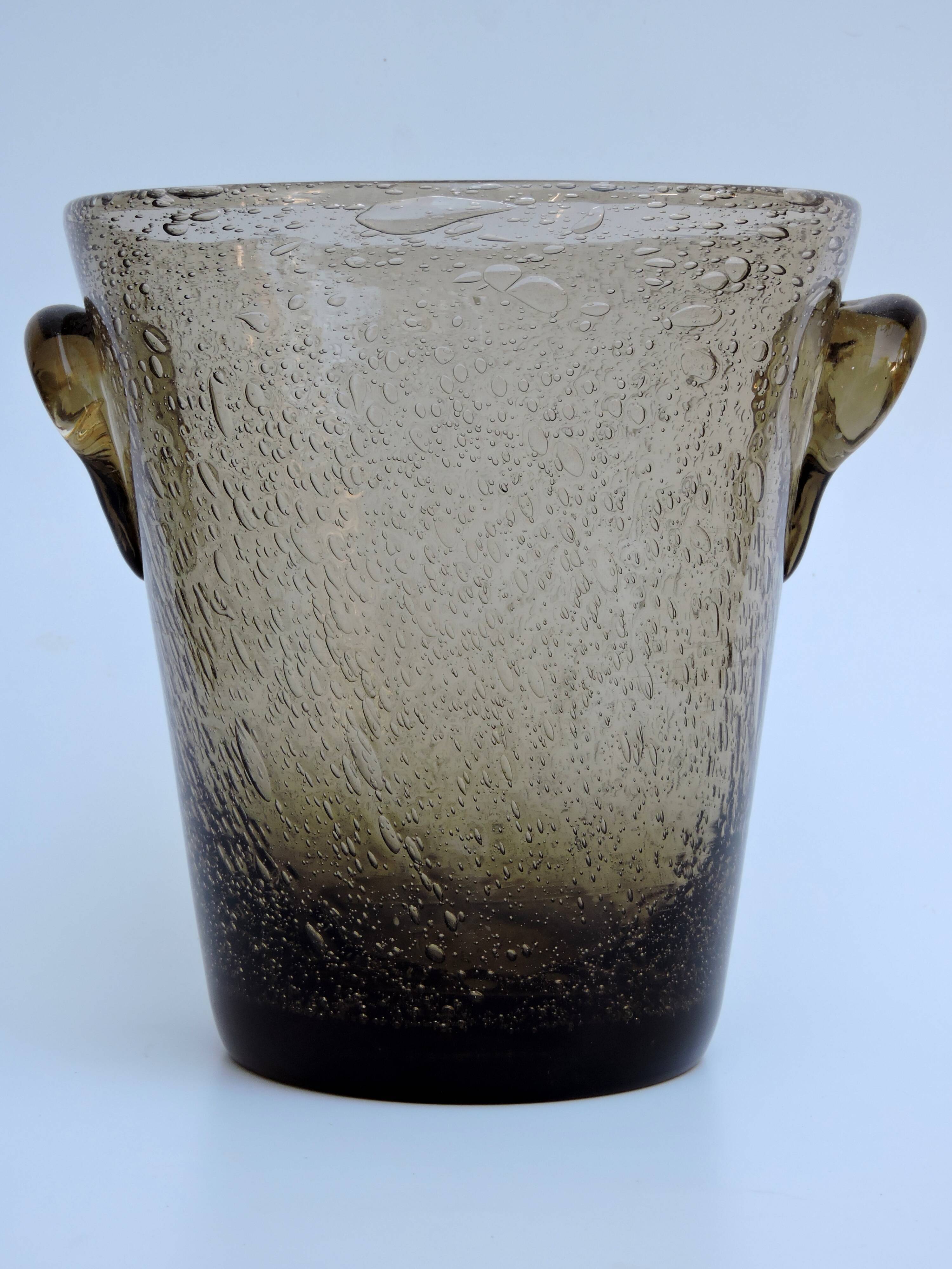 Ice bucket champagne glassware Biot