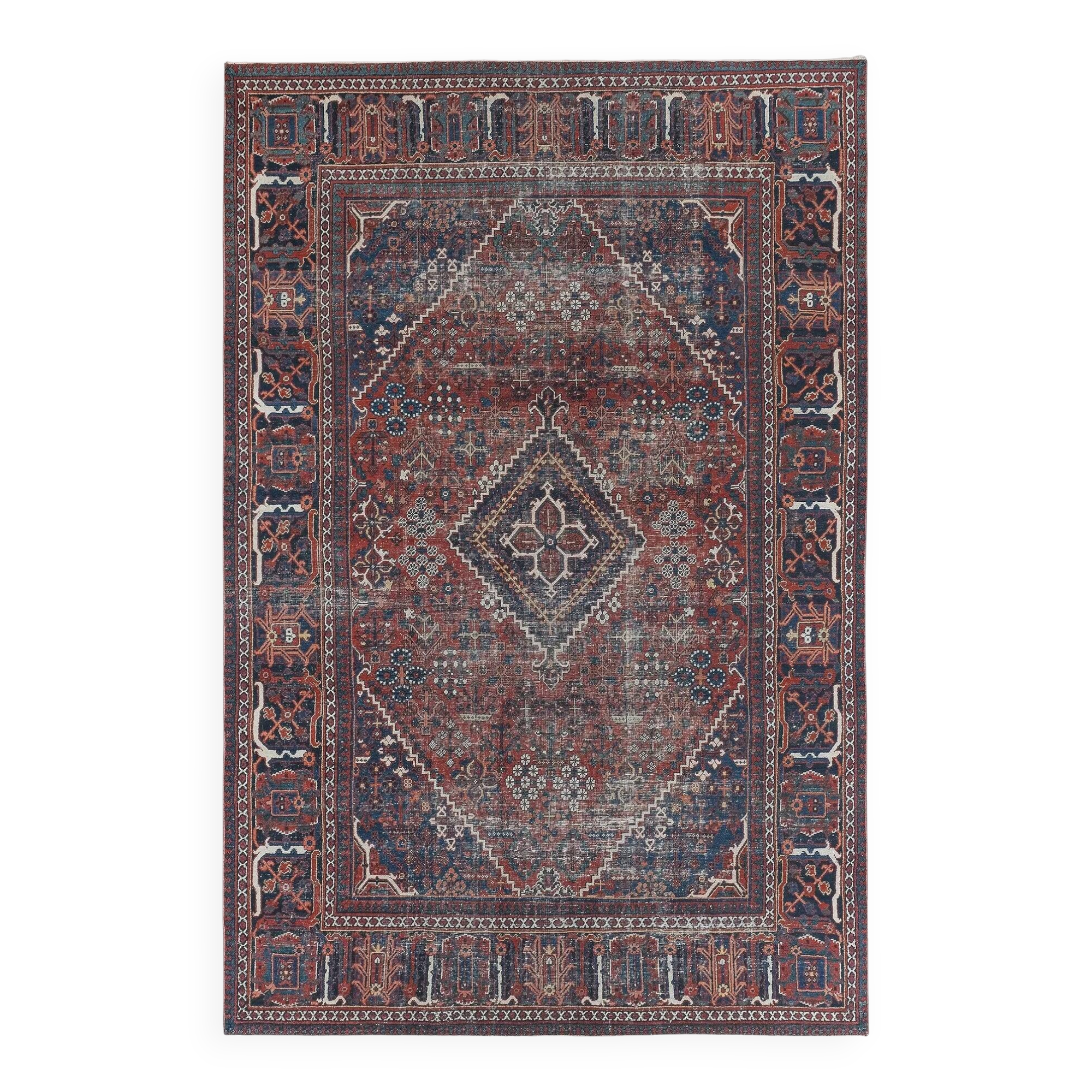 Tapis turc vintage fait main