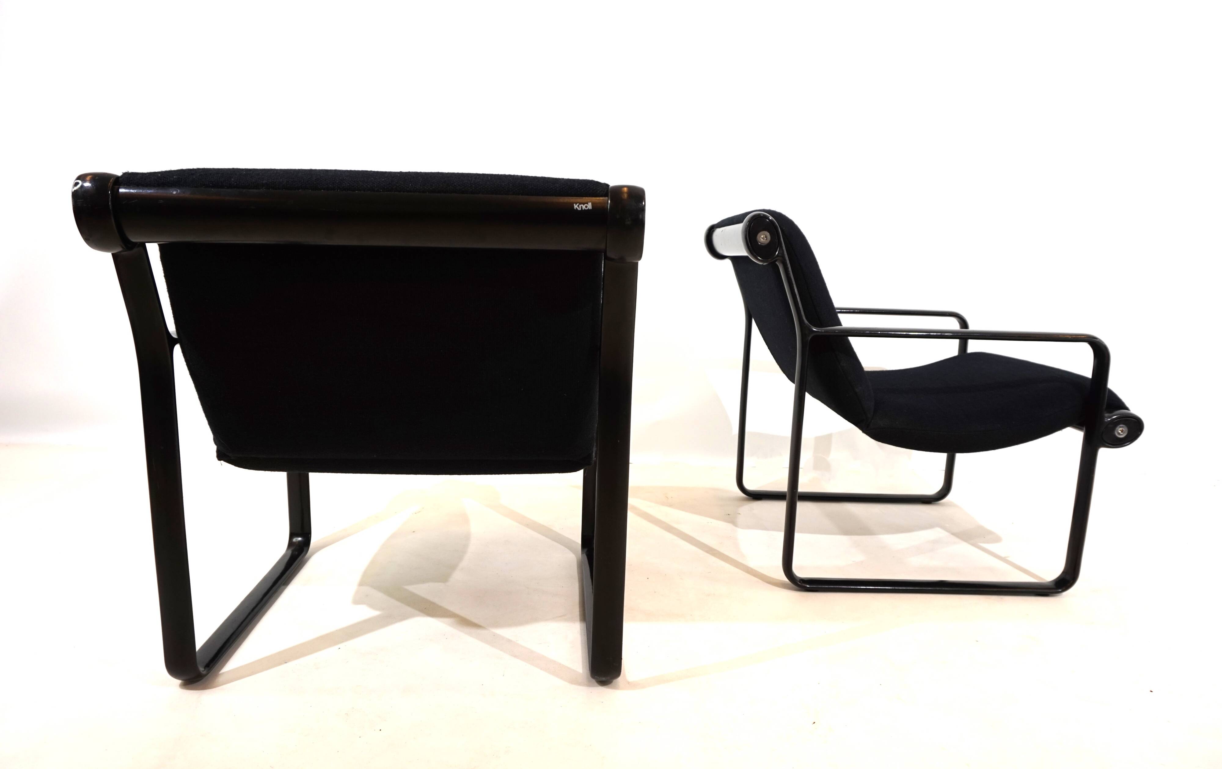 Lot de 2 fauteuils lounge Knoll Sling par Hannah&Morrison