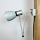 Grey Industrial Wall Lamp from Elektrosvit, 1970s