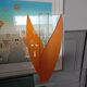 Vintage orange soliflore