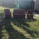 Sofa and 2 toad armchairs