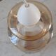 Colored glass pendant lamp 70s