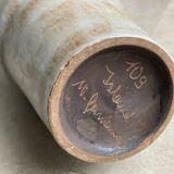 Vintage signed ceramic vase, mid century