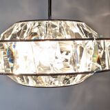 Crystal saucer chandelier by Kinkeldey, 1960s-70s
