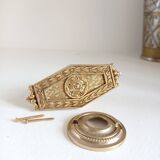 Bronze diamond door knob