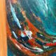 Signed vintage contemporary painting