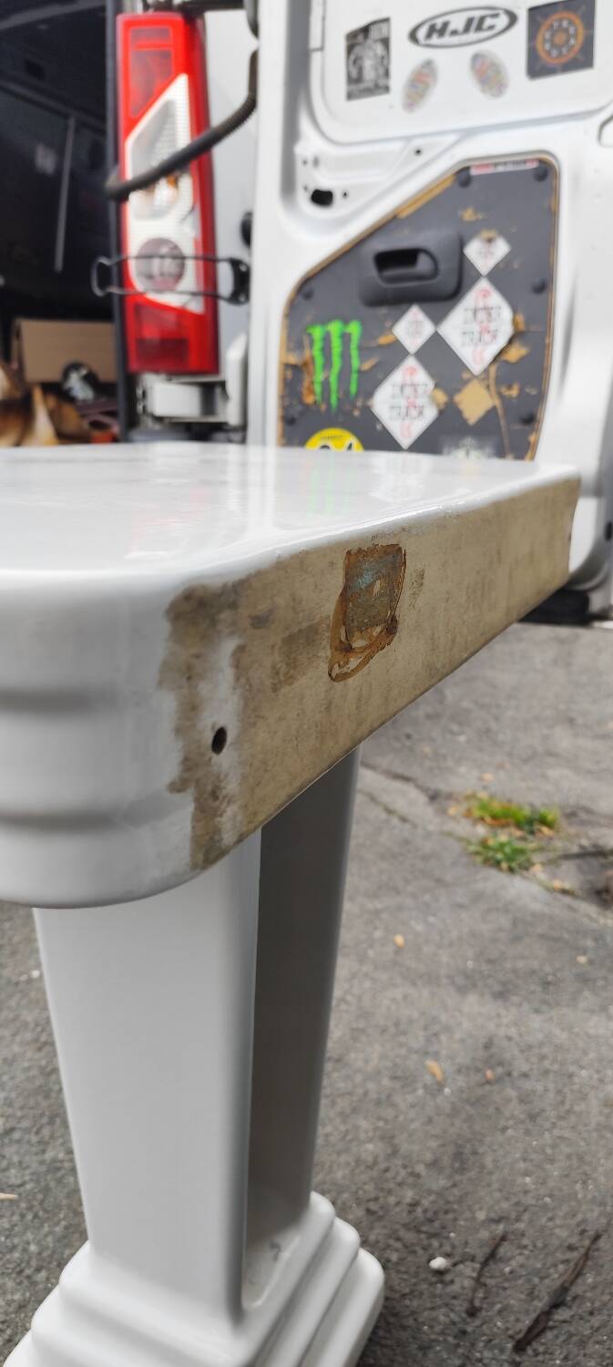 Vintage ceramic table