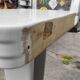 Vintage ceramic table