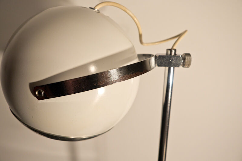 Eyeball lamp Aluminor 1970 45cms