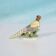 Vintage porcelain pheasant statue, porcelain bird pheasant.