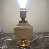 Ivory ceramic lamp base