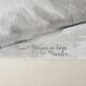 André Duculty (1912-1990) Ink wash on paper "Saint Germain en Laye, la terrasse" Signed