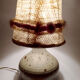 Lampe en grès Puisaye La Borne circa 1970