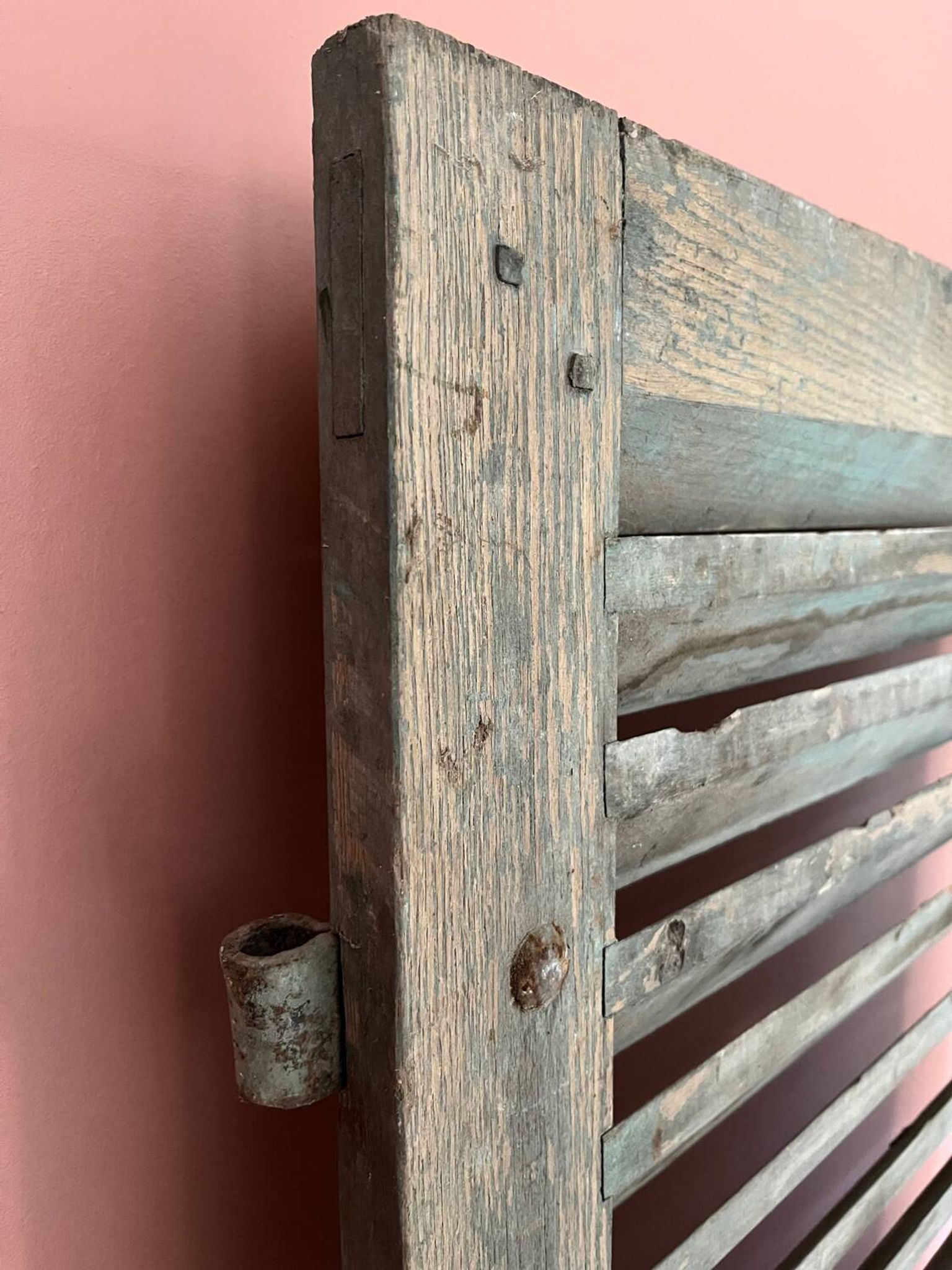 Old shutter blinds