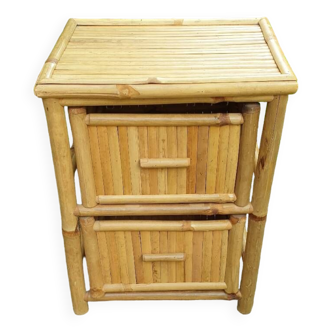 Bamboo bedside