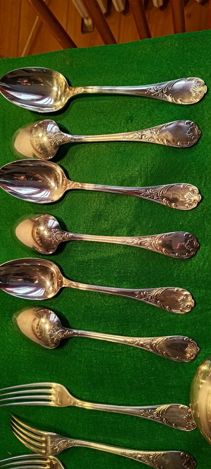 Christofle cutlery 38 pieces Marly model