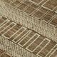 Tapis turc unique fait main en laine beige, 203 cm x 295 cm