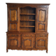 Buffet, rustic sideboard in solid cherry wood, 20th century