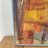 Contemporary art painting signed Boulay-Balda Maïté