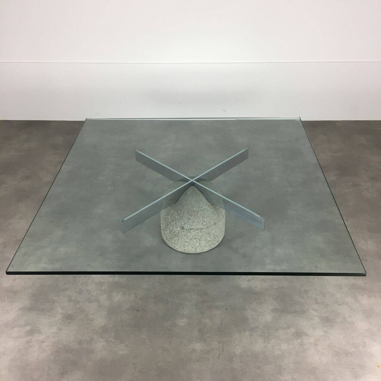Paracarro coffee table by Giovanni Offredi for Saporiti, Italy 1970.