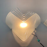 1960s Pair of Murano Glass Wall Lights, Italy