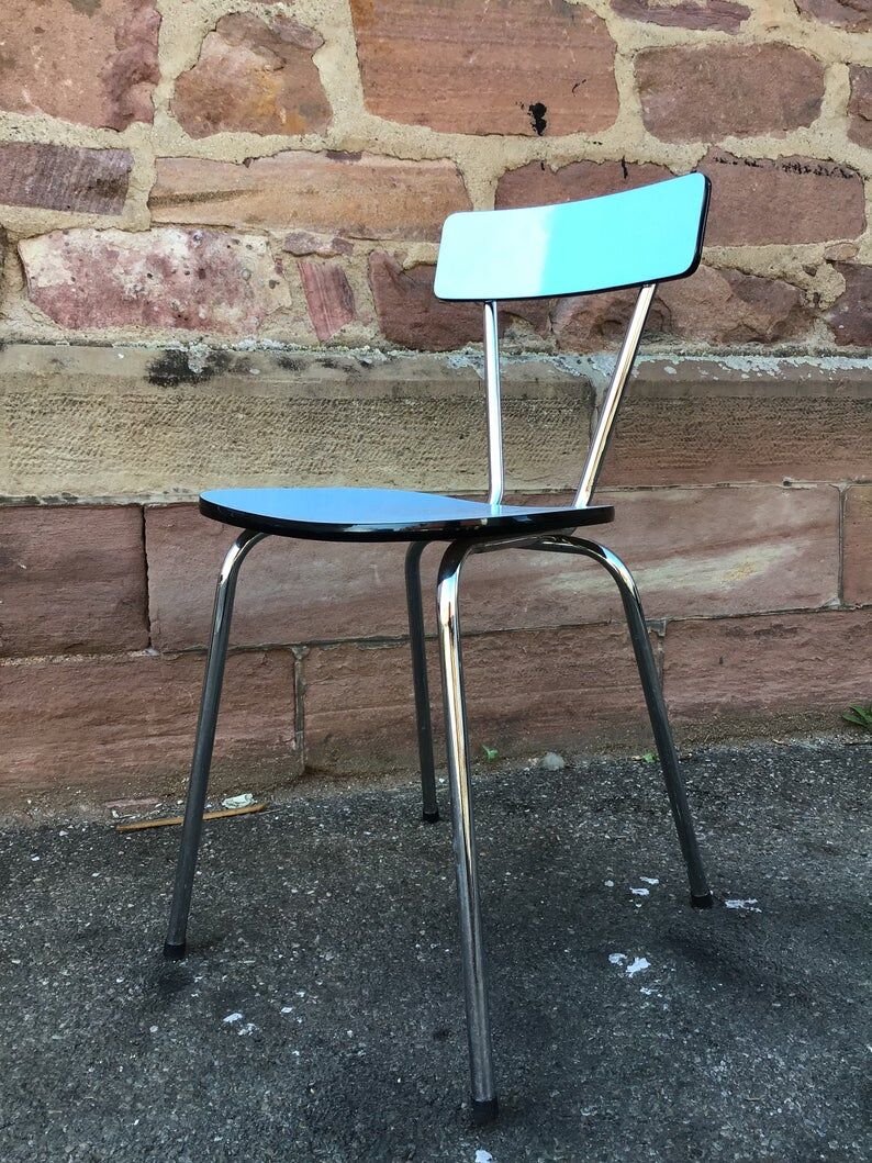 Pair of chairs in vintage formica 1960