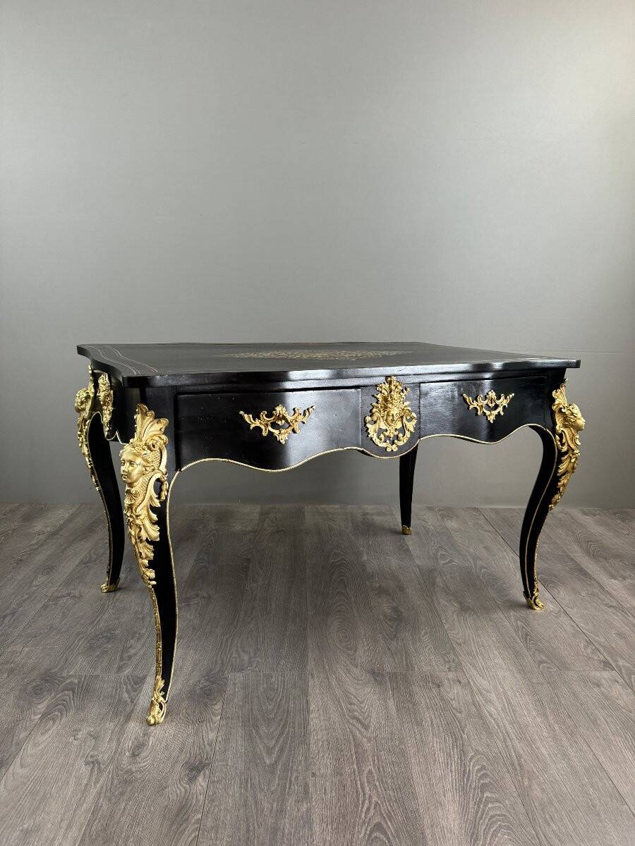 Louis XV style desk, Napoleon III period