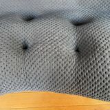 Very large Ploum sofa, 3 seats, high back, anthracite gray, Ligne Roset